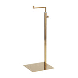 Maxbell 2xHandbag Display Rack Shoulder Bags Purse Stand Multi Purpose for Countertop Gold Mirror