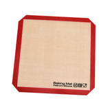 Maxbell Silicone Baking Mat Professional Bakeware Oven Baking Sheet for Pastry Bread 21x21cm