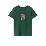 Maxbell Maxbell T Shirt for Women Summer Female Ladies Crewneck Tee for Trip Beach Traveling S