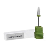 Maxbell Maxbell Ceramic Nail Drill Bit Grinding Head Files for Electric Nail Machine C