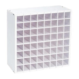 Maxbell Watercolor Paint Storage Rack Pigments Shelf for Oil Paints Brushes Pigments 64  slots
