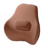 Maxbell Car Lumbar Support Multi Use Lumbar Support Cushion for Byd Atto 3 Yuan Brown