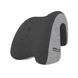 Maxbell Chair Headrest Pillow Breathable Neck Support Cushion for Travel Office Home black gray