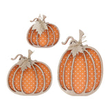 Maxbell 3Pcs Wooden Pumpkin Signs Outside Living Room Rustic Autumn Fall Decorations