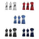 5Set Golf Headcover NO. 13 5 Driver Wood Head Cover with No. Tag