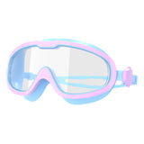 Maxbell Swimming Goggles Clear View Swimming Glasses for Women Men Youth Adults Kids Blue Purple