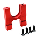 Maxbell RC Car Motor Holder Mount Stand for 104072 104001 104002 1/10 RC Crawler Car Red