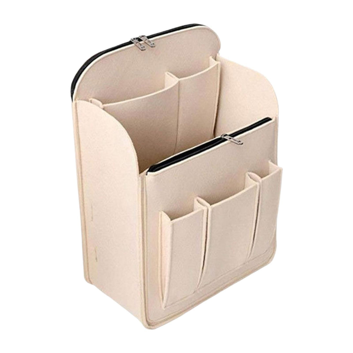 Backpack Organizer Insert Felt Bag Organizer for Backpacks Handbag Rucksacks M beige