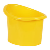 Maxbell Baby Shower Bucket Portable Baby Bath Tub for Newborn Boys and Girls Infants Yellow