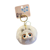 Maxbell Cat Keychain Bag Pendant Soft Doll Bag Accessory Cute Key Holder for Wedding Ragdoll cat