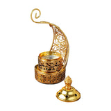 Maxbell Incense Burner Art Easy to Clean Metal Home Decor for Tabletop Hotel Parties without Clip