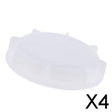 Maxbell 4x1000L IBC Ton Barrel Valve Dust Cover IBC Adaptor Fitting Seal Cap 60mm