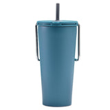 Maxbell Stainless Steel Insulated Cup Practical Tea Coffee Mug for Travel Office Bar Blue