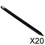 Maxbell 20xCapacitive Pencil Pen Stylus for iPhone Tablet PC Samsung S6 S7 Black