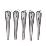 Maxbell Maxbell 5PCS Stainless Steel Pet Bird Parrot Feeding Shovel Food Water Spoon
