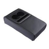 Maxbell Maxbell Center Console Cushion with Cup Holder Phone Holder Middle Console Protector plain