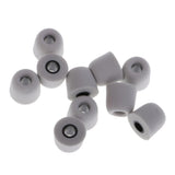 Maxbell 20 Pieces Earbud Memory Foam Eartips Earplug Tips For InEar Headphone 4.5 mm