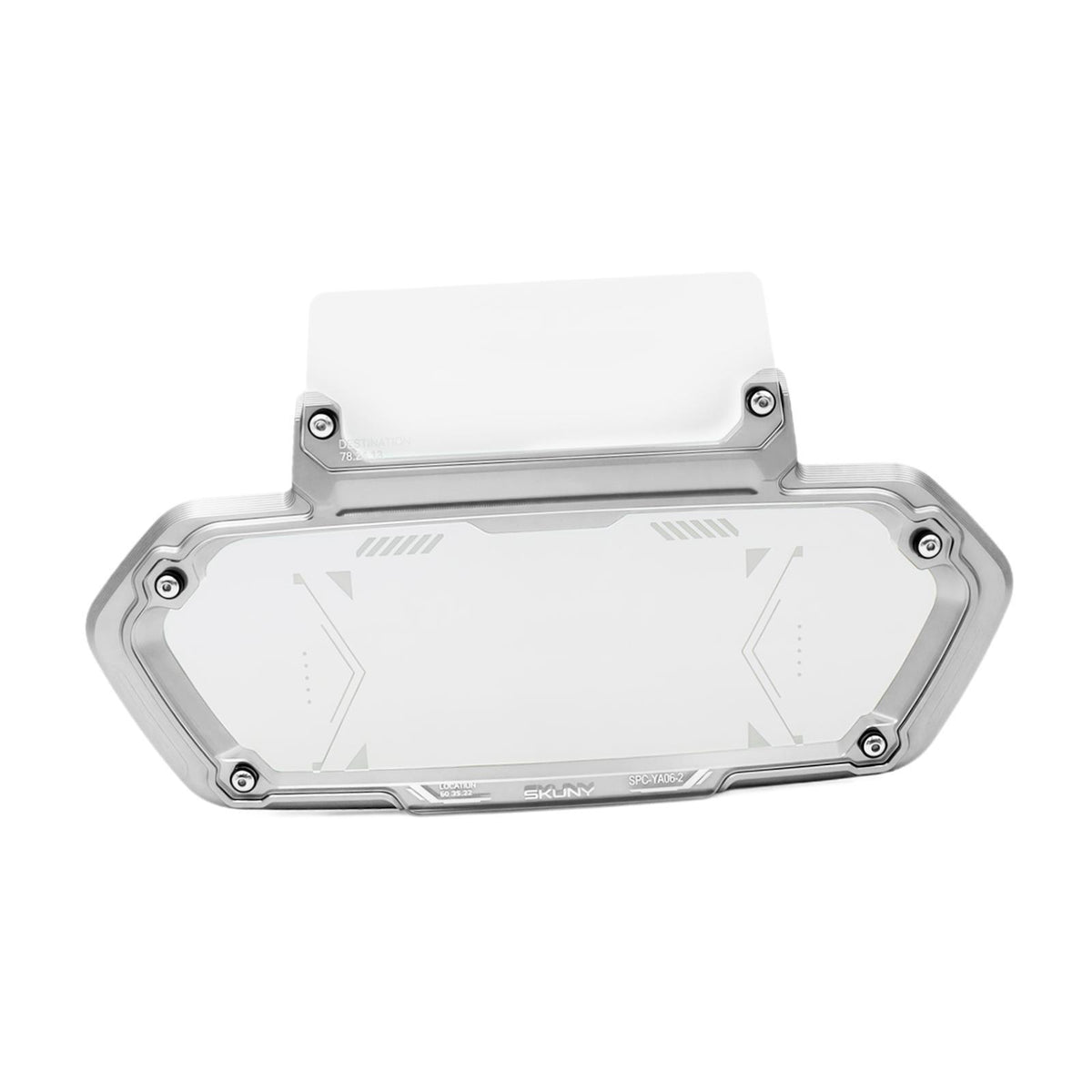 Maxbell Motorcycle Dashboard Cover for X-max 300 Anti Scratch Replacement Spare Part Argent