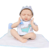 Maxbell Hand Painted Reborn Kits - Real Touch Full Vinyl 20inch Reborn Infant Baby Doll Mold - American Newborn Sleeping Baby Dolls - Aladdin Shoppers