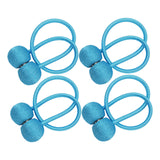 Maxbell 4 Pieces Curtain Ties Backs Modern Curtain Holders for Hotel Bedroom Outdoor