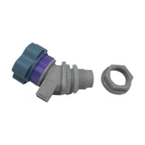 Maxbell Water Faucet Leakproof Dustproof Knob Faucet for Hiking Water Barrels Picnic light grey