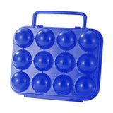 Maxbell Camping Egg Holder Egg Carriage Egg Container for Hiking Camping Backpacking Blue