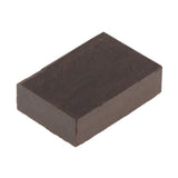 Maxbell Ebony Lumber Wood Timber Handle Plate Music Instruments DIY Tool Ebony Blank 7cmx5cmx2cm