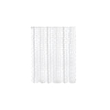 Maxbell Transparent Lace Curtain Decor Privacy Elegant White for Bathroom Patio Yard 150 cmx100 cm