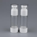Maxbell Maxbell 2X Empty Refillable Essence Vacuum Bottles Cosmetic Sample Containers 30ml