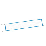 Maxbell Pool Volleyball Net Mesh Net Training Net for Park Lawn Outdoor Activities Light Blue