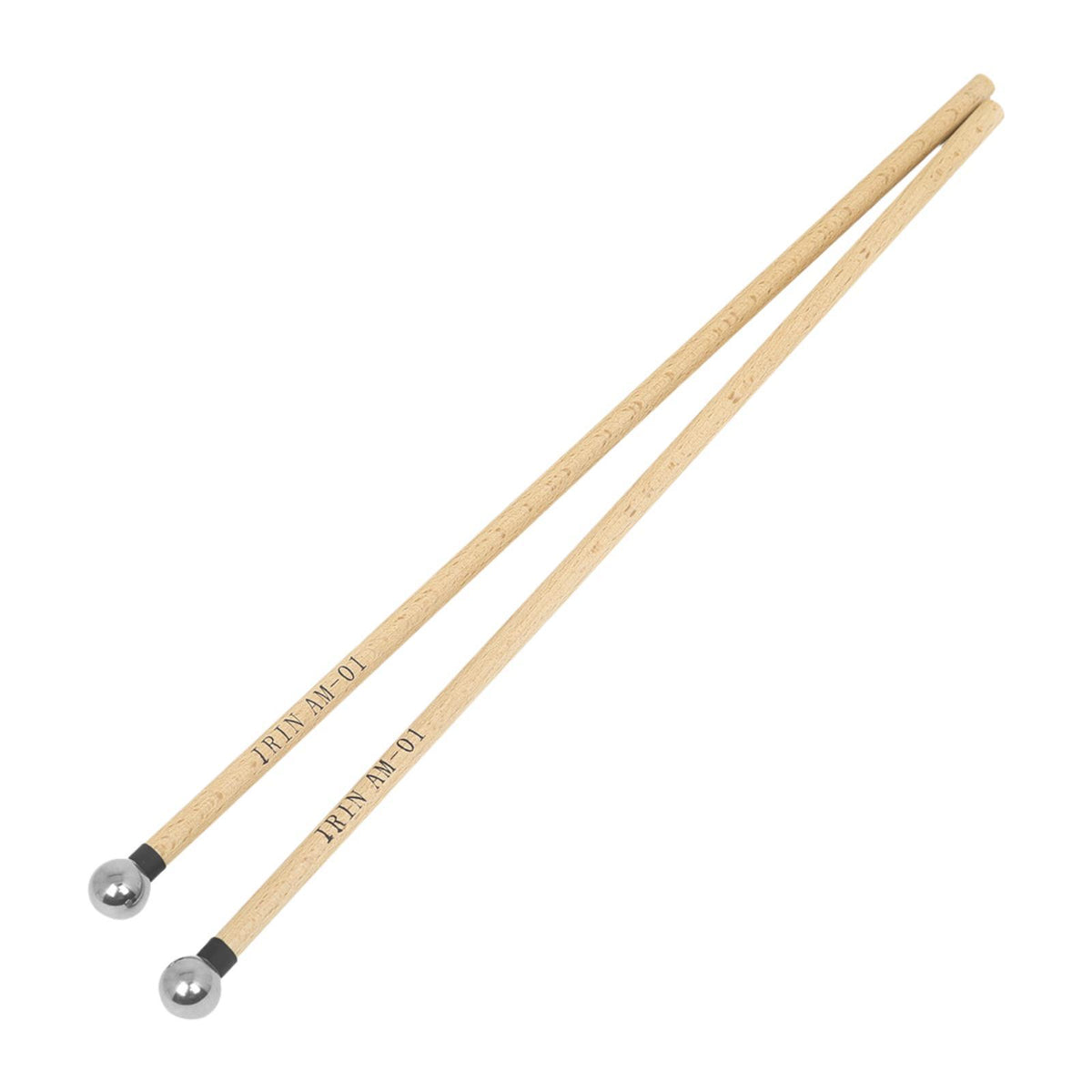 Maxbell 2Pcs Percussion Drumstick Mallet Percussion Mallets for Marimba Glockenspiel