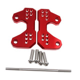 Maxbell Motorcycle Foot Pegs Supports Rearsets Footpegs for Yamaha Yzf R25 MT25 Red