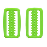 Maxbell Maxbell 2 Pieces Scuba Diving Weight Belt Keeper for Standard 5cm Webbing Green