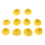 Maxbell Maxbell 100 Pieces Disposable Kids Baby Bath Ear Protectors Covers Earmuffs Yellow