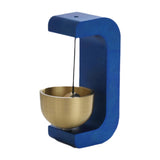 Door Opening Shopkeepers Bell Door Decoration for Barn Door Commercial Entry Blue