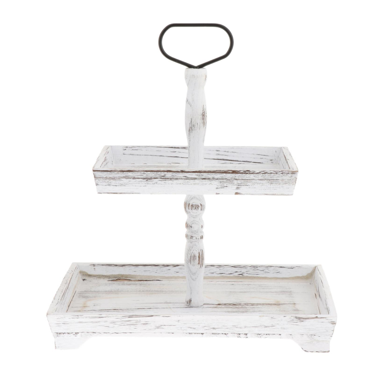 Maxbell Maxbell Tiered Tray Tableware Dessert Holder Serving Tray for Baking Gatherings Home Rectangle
