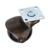 Maxbell 8pcs 2'' Swivel Ball Caster PP Wheels with Brake Lock Screw-in Universal