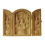 Maxbell Buddha King Buddha Lightweight Handmade Carving Home Decor Sitting Statue Desk