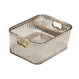 Maxbell Acrylic Makeup Storage Bin Jewelry Organizer Multipurpose for Sundries Snack Clear