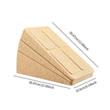 Maxbell 3Pcs EPP Calf Stretcher Slant Board Adjustable Multifunctional 4 Level Angle Khaki