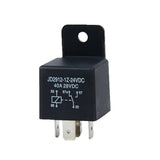 Maxbell 2x24V 40A 5-Pin Contacts Automotive Changeover Relay With Bracket