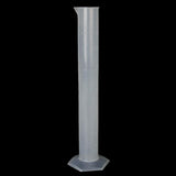 Maxbell 4Pcs 25ml/ 50ml/100ml/250ml Plastic Graduated Laboratory Measuring Cylinder