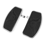 Maxbell 2x Motorcycle Foot Pegs Comfortable Compatible Pedals for Honda Vtx1800