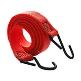 Maxbell Bicycle Bungee Cord Tying Rope Elastic Strap for Suitcase Camping Cargo Rack red