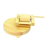 Maxbell Wooden Parrot Toy Playing Cage Accessories for Parakeets Cockatiels Canaries