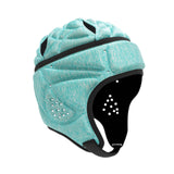 Maxbell Rugby Helmet Protective Gear Breathable Headgear for Sports Baseball Pitcher Green