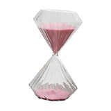 Sand Glass Timer Hourglass 30 Minutes Pink Sand Glass Sand Clock for Bedroom