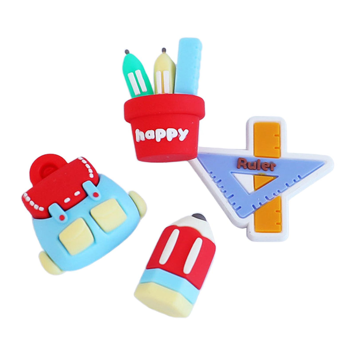 Maxbell Mini Silicone Desk Figurines Art Ornament for Home Living Room Car Dashboard