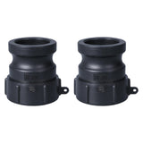 Maxbell IBC Tote Adapter Fine and Coarse Thread cam Groove Lawn Hose Connector TYPE200