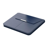 Maxbell Laptop Sleeve Liner Case Travel Travel Carrying Adjustable Stand for 13”/14” Dark Blue